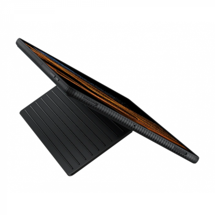 Husa/Stand Samsung Protective Standing Cover pentru Galaxy Tab S8 Ultra, Black