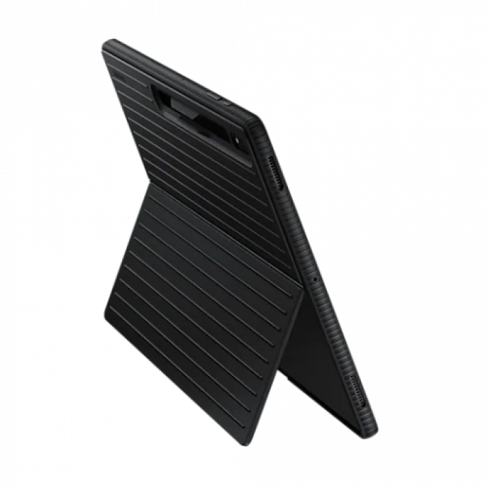 Husa/Stand Samsung Protective Standing Cover pentru Galaxy Tab S8 Ultra, Black