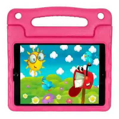 Husa/Stand Targus Kids Case pentru iPad (9th/8th/7th Gen)/iPad Air/ iPad Pro de 10.2/10.5inch, Pink