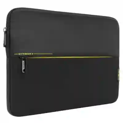 Husa Targus CityGear pentru laptop de 11.6inch, Black-Yellow