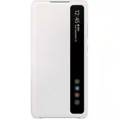 Husa tip Book Samsung pentru Galaxy S20, White