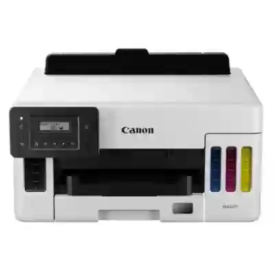 Imprimanta Inkjet Color Canon Maxify GX5050, White-Black