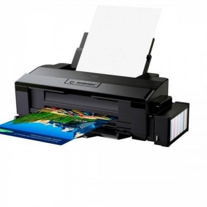 Imprimanta Inkjet Color Epson EcoTank L1800, Black