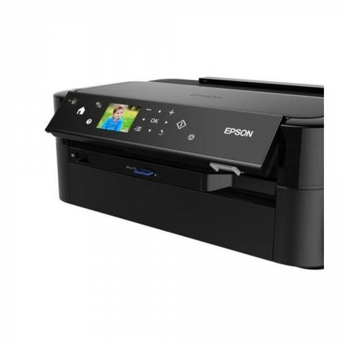 Imprimanta Inkjet Color Epson EcoTank L810, Black