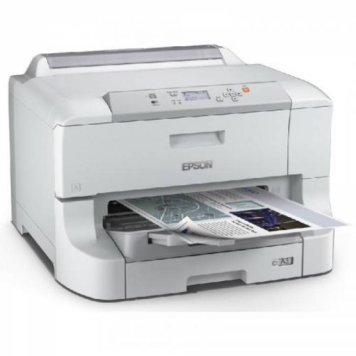 Imprimanta InkJet Color EPSON WorkForce Pro WF-8190DW, White