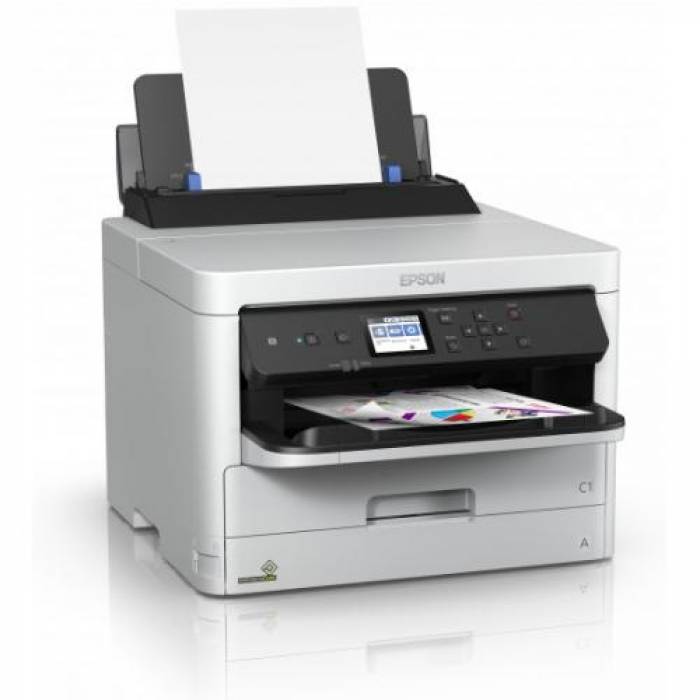 Imprimanta Inkjet Color Epson WorkForce Pro WF-C5210DW, Black-White