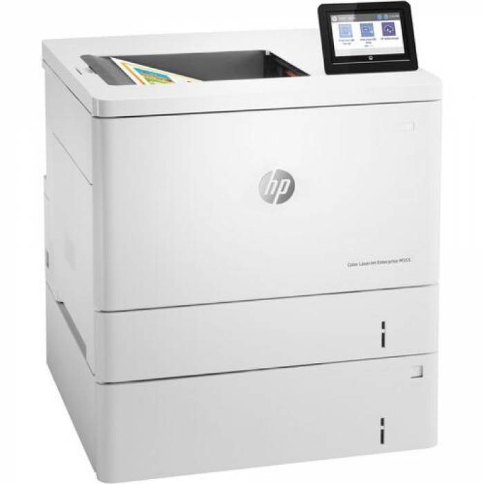 Imprimanta Laser Color HP LaserJet Enterprise M555x