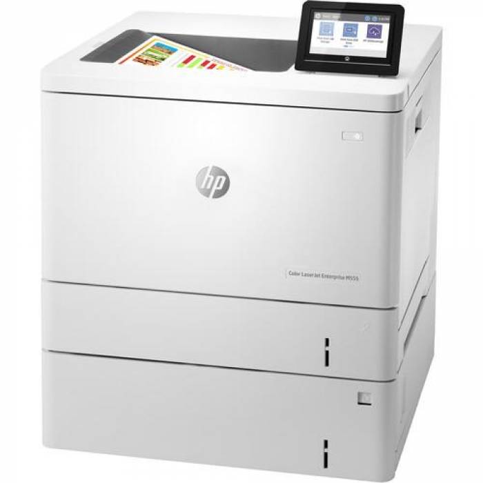 Imprimanta Laser Color HP LaserJet Enterprise M555x