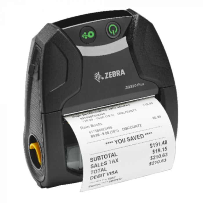 Imprimanta termica portabila Zebra ZQ320 Plus ZQ32-A0E04TE-00