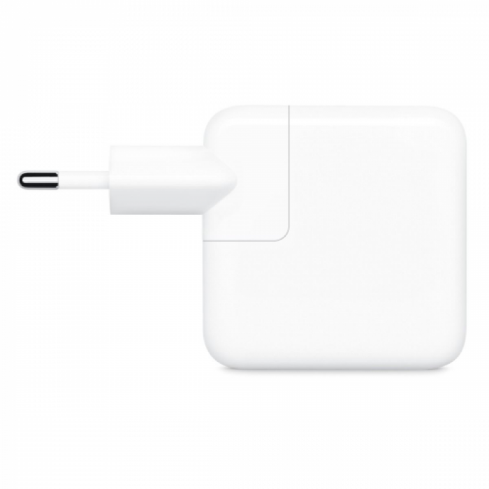 Incarcator Apple MNWP3ZM/A, 2x USB-C, 35W, White