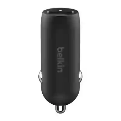 Incarcator auto Belkin Boost Charge, 1x USB-A, 18W, Black