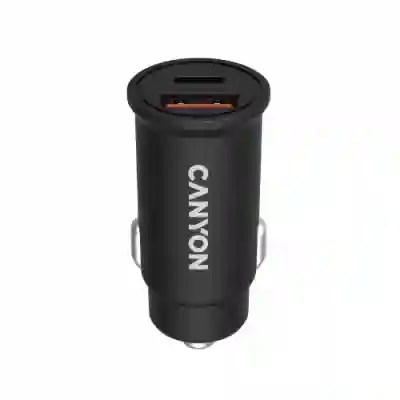 Incarcator auto Canyon С-20B03, 30W, Black