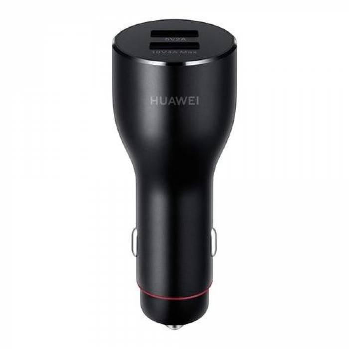 Incarcator Auto Huawei CP37, 2x USB, 4A, Black Incarcator Auto Huawei CP37, 2x USB, 4A, Black