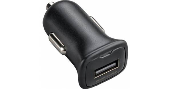 Incarcator auto Poly Plantronics Voyager USB-A, Black