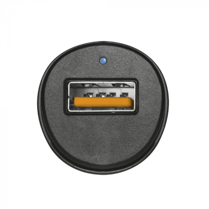 Incarcator auto Trust Ultra Fast 21819, 1x USB, 18W, Black