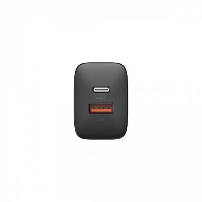 Incarcator Orico PV20-1U1C, 1x USB-C, 1x USB-A, Black