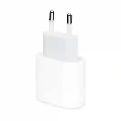 Incarcator retea Apple, 1x USB-C, 20W, White