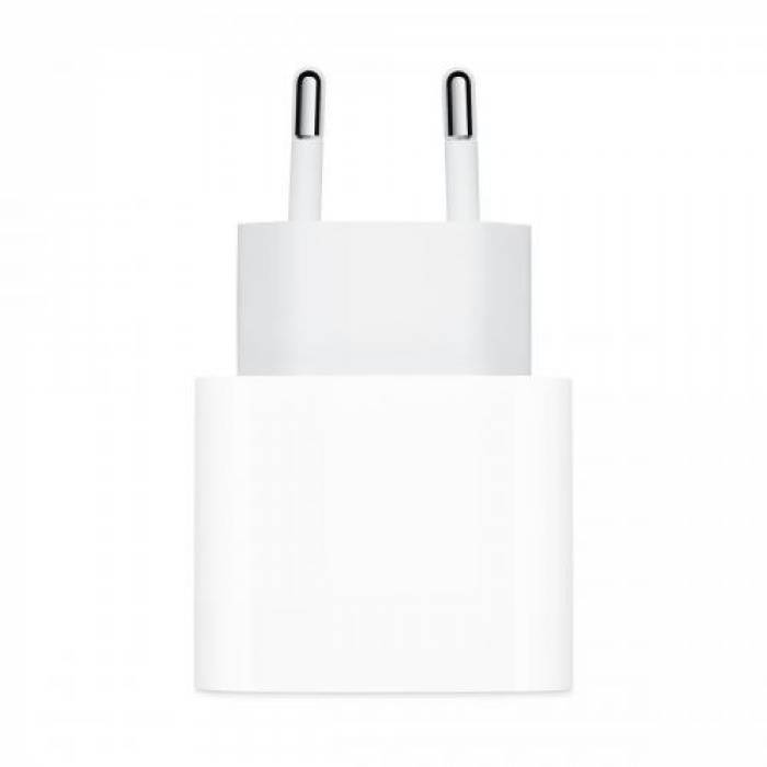 Incarcator retea Apple, 1x USB-C, 20W, White