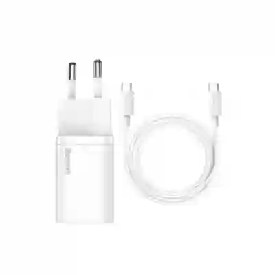 Incarcator retea Baseus Super Si TZCCSUP-L02, 1x USB-C, 3A, White