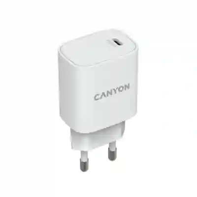 Incarcator retea Canyon H-20-02, 3A, White