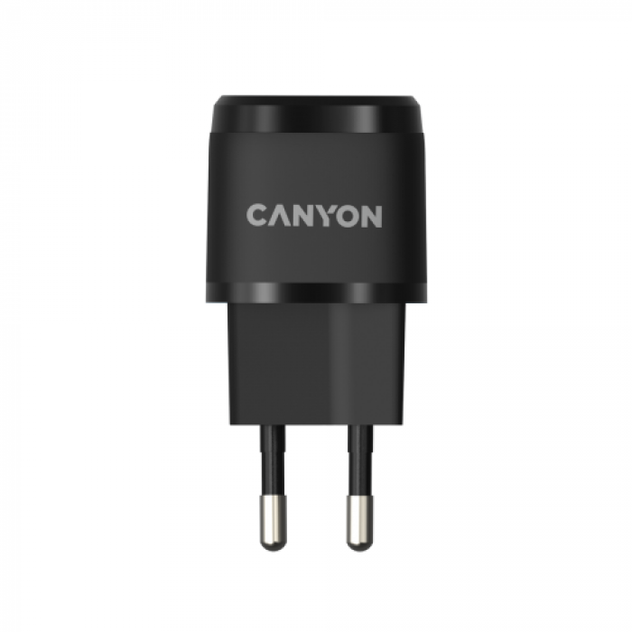 Incarcator retea Canyon H-20-05, 1x USB-C, Black