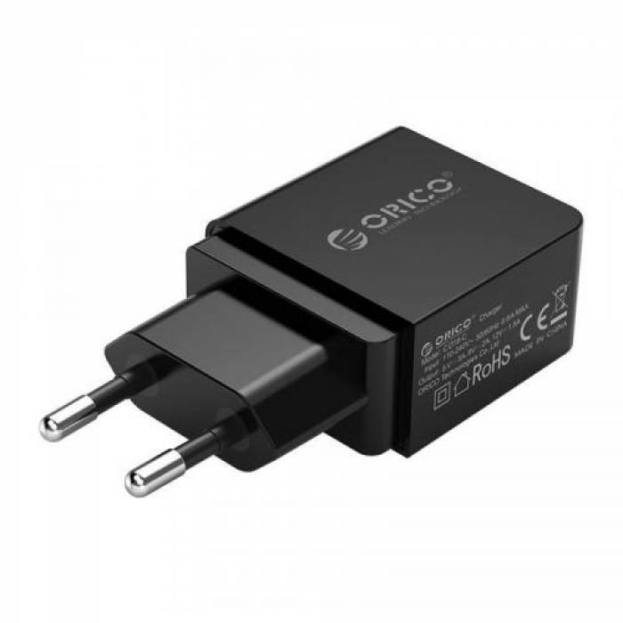 Incarcator retea Orico CD18-C, USB-C, 3A, Black