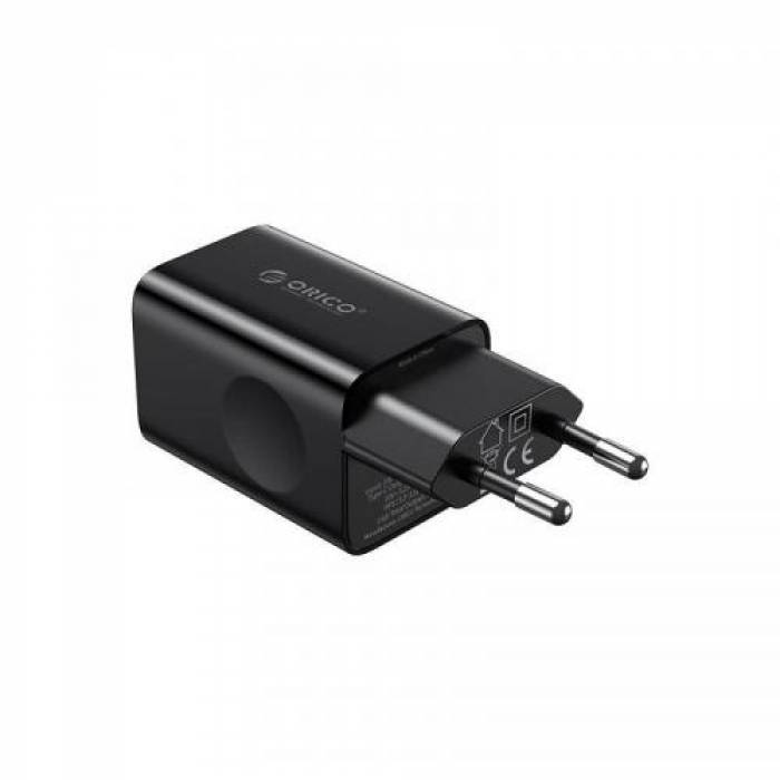 Incarcator retea Orico PV30-C, 1x USB-C, 2.5A, Black