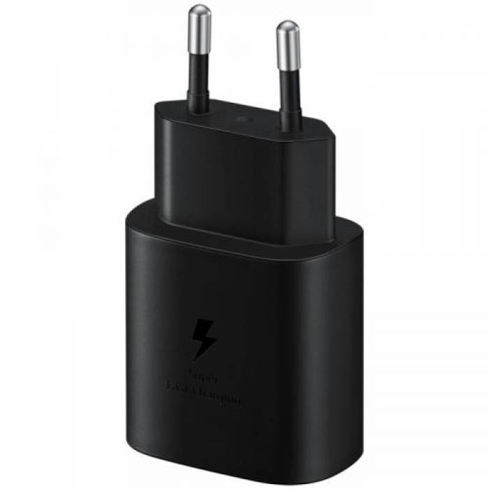 Incarcator retea Samsung Traveler GP-PTU021SOABQ, 1x USB-C, 3A, Black, Bulk