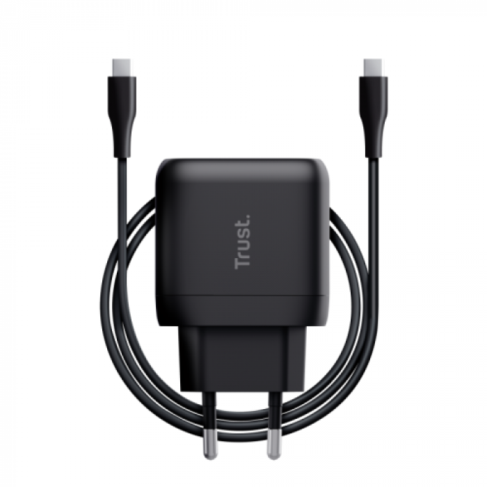 Incarcator retea Trust Maxo, 45W, USB-C, Black