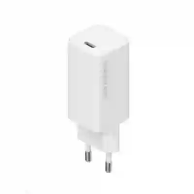 Incarcator retea Xiaomi GaN Charge, 65W, USB Tip C, White