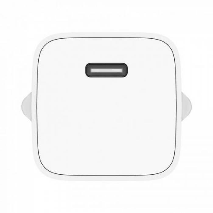 Incarcator retea Xiaomi GaN Charge, 65W, USB Tip C, White