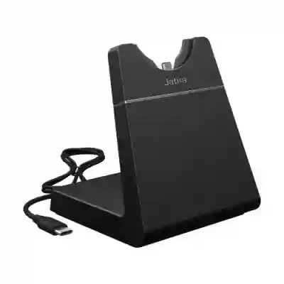 Incarcator/Stand Jabra Engage 55 Charging Stand, USB-C, Black