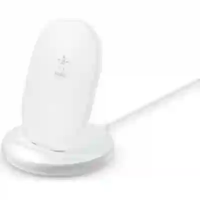 Incarcator Wireless Belkin Boost Charge WIB002VFWH, 15W, White