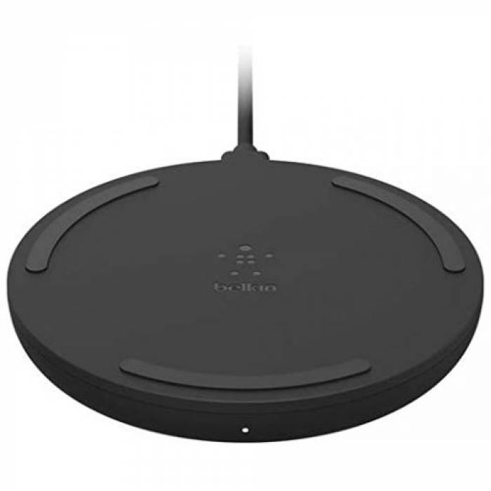 Incarcator Wireless Belkin WIA001BTBK, 10W, Black