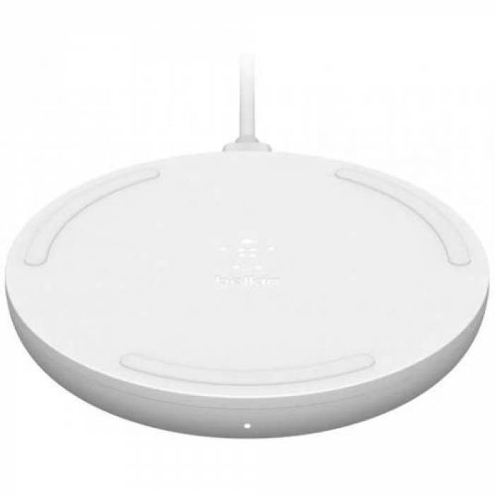 Incarcator Wireless Belkin WIA001BTWH, 10W, White