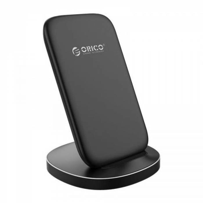 Incarcator Wireless Orico ZMCL01, 1x microUSB, 10W, Black