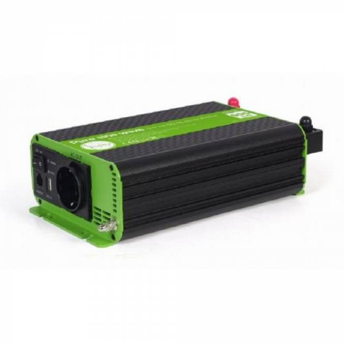 Invertor de tensiune Gembrid EG-PWC-PS500-01, 500W Invertor de tensiune Gembrid EG-PWC-PS500-01, 500W