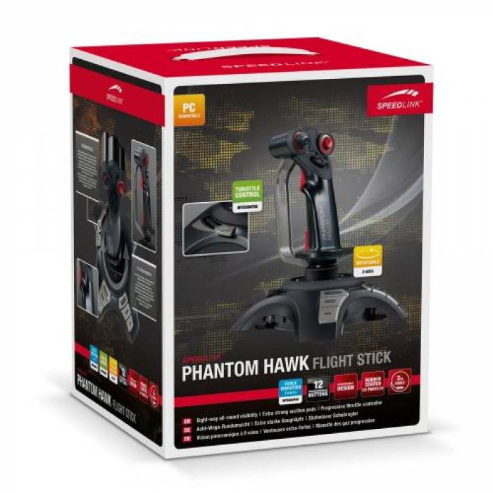 Joystick Speedlink PHANTOM HAWK, Black