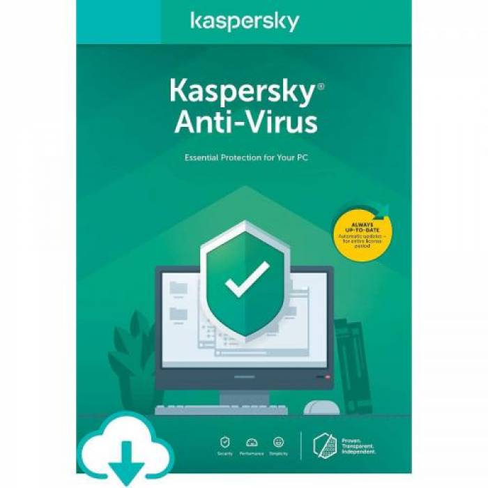 Kaspersky Anti-Virus, Eastern Europe Edition, 5Device/2Year, Base Electronic