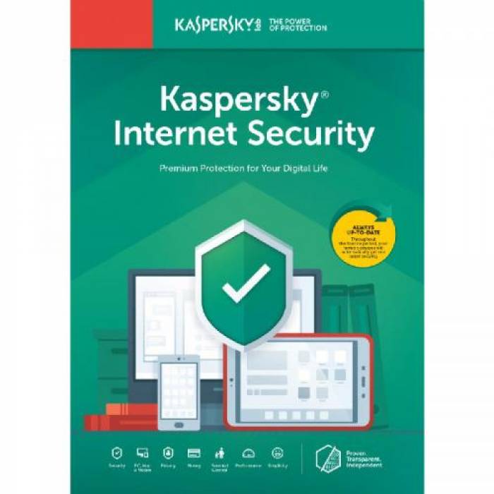 Kaspersky Internet Security, Eastern Europe Edition, 1Device/2Year, Renewal Electronic