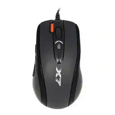 Kit A4Tech X-7120 - Mouse Optic X-710BK, USB, Black + Mouse Pad X7-200MP, Black