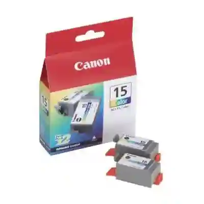 Kit Cartus Cerneala Canon BCI-15 Color - BS8191A002AA