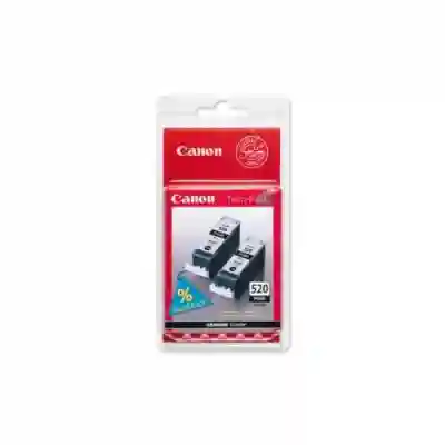 Kit Cartus Cerneala Canon PGI-520 Twin Pack Black - BS2932B009AA