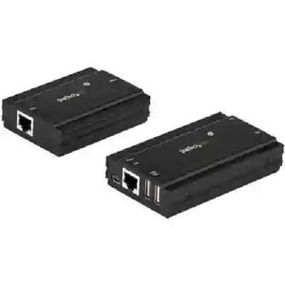 Kit Extender Startech USB2004EXT100, Black