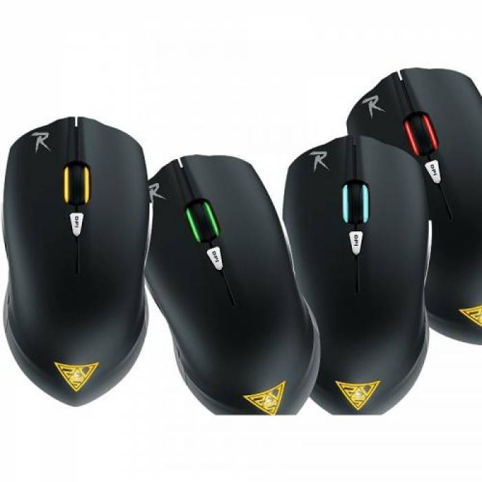 Kit Gamdias Mouse optic OUREA E1, RGB LED, USB, Black + Mouse Pad NYX E1, Black