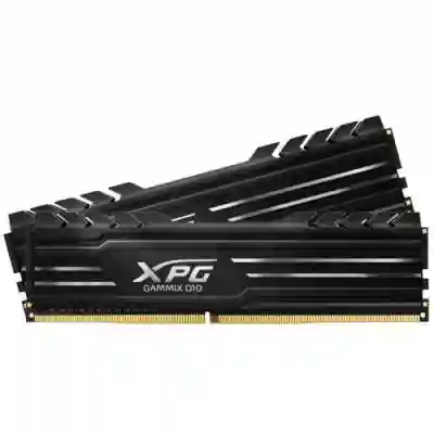 Kit Memorie A-Data XPG Gammix D10 Black, 8GB, DDR4-2800MHz, CL17, Dual Channel