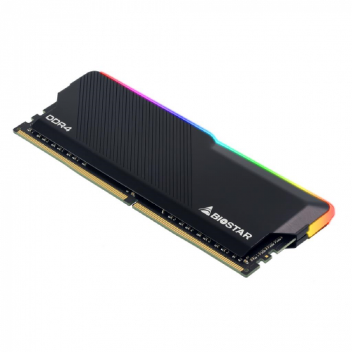 Kit Memorie Biostar Gaming X RGB 16GB, DDR4-3600MHz, CL18, Dual Channel
