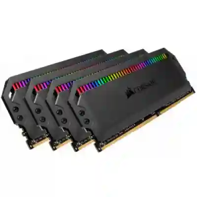 Kit memorie Corsair Dominator Platinum 64GB, DDR4-3600MHz, CL16, Quad Channel
