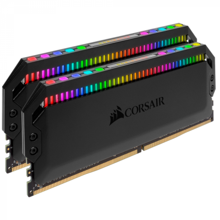 Kit Memorie Corsair Dominator Platinum RGB 16GB, DDR4-4000MHz, CL18, Dual Channel
