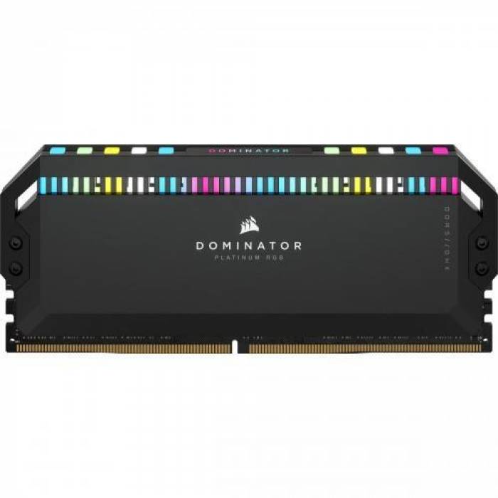Kit memorie Corsair Dominator Platinum RGB 32GB, DDR5-5200MHz, CL40, Dual Channel
